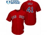 Boston Red Sox #41 Chris Sale Replica Red Alternate Home Cool Base MLB Jersey
