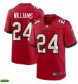 Tampa Bay Buccaneers Retired Player #24 Cadillac Williams Nike Home Red Vapor Limited Jersey