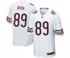 Chicago Bears #89 Mike Ditka Game White Football Jersey