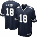 Dallas Cowboys #18 Tavon Austin Game Navy Blue Team Color NFL Jersey