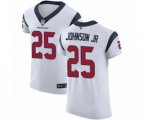 Houston Texans #25 Duke Johnson Jr White Vapor Untouchable Elite Player Football Jersey