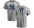 MLB Nike New York Yankees #77 Clint Frazier Gray RBI T-Shirt