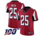 Atlanta Falcons #25 Ito Smith Red Team Color Vapor Untouchable Limited Player 100th Season Football Jersey