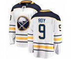 Buffalo Sabres #9 Derek Roy Fanatics Branded White Away Breakaway NHL Jersey