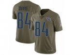 Tennessee Titans #84 Corey Davis Limited Olive 2017 Salute to Service NFL Jersey