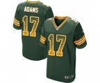 Green Bay Packers #17 Davante Adams Elite Green Home Drift Fashion Football Jersey
