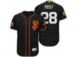 San Francisco Giants #28 Buster Posey 2017 Spring Training Flex Base Authentic Collection Stitched Baseball Jersey