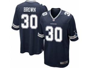 Dallas Cowboys #30 Anthony Brown Game Navy Blue Team Color NFL Jersey