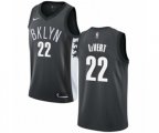 Brooklyn Nets #22 Caris LeVert Swingman Gray NBA Jersey Statement Edition