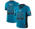 Carolina Panthers #25 Eric Reid Limited Blue Rush Drift Fashion Football Jersey