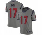 Houston Texans #17 Vyncint Smith Limited Gray Inverted Legend Football Jersey