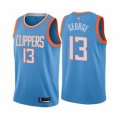 Los Angeles Clippers #13 Paul George Swingman Blue Basketball Jersey - City Edition