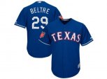 Texas Rangers #29 Adrian Beltre Majestic Royal 2018 Spring Training Cool Base Player Jersey