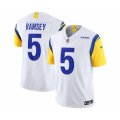 Los Angeles Rams #5 Jalen Ramsey White 2023 F.U.S.E. Vapor Untouchable Limited Football Stitched Jersey