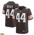 Cleveland Browns Retired Player #44 Leroy Kelly Nike Brown Home Vapor Limited Jersey