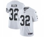 Oakland Raiders #32 Marcus Allen White Vapor Untouchable Limited Player Football Jersey