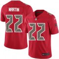Tampa Bay Buccaneers #22 Doug Martin Limited Red Rush Vapor Untouchable NFL Jersey