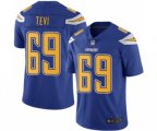 Los Angeles Chargers #69 Sam Tevi Limited Electric Blue Rush Vapor Untouchable Football Jersey