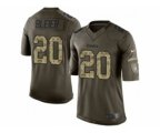 Pittsburgh Steelers #20 Rocky Bleier army green[nike Limited Salute To Service][bleier]