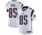 New England Patriots #85 Ryan Izzo White Vapor Untouchable Limited Player Football Jersey