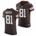 Cleveland Browns #81 Austin Hooper Nike Brown Home Vapor Limited Jersey