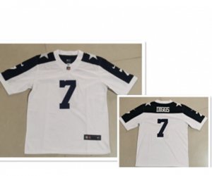 Dallas Cowboys #7 Trevon Diggs White Thanksgiving Vapor Untouchable Stitched NFL Nike Limited Jersey