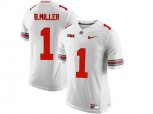 2016 Ohio State Buckeyes Braxton Miller #1 College Football Limited Jersey - White