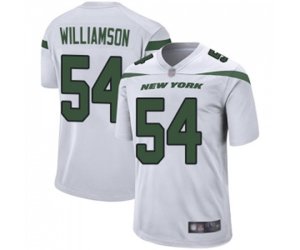 New York Jets #54 Avery Williamson Game White Football Jersey
