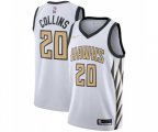 Atlanta Hawks #20 John Collins Swingman White Basketball Jersey - City Edition