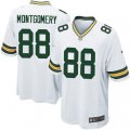 Green Bay Packers #88 Ty Montgomery Game White NFL Jersey