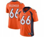 Denver Broncos #66 Jared Veldheer Orange Team Color Vapor Untouchable Limited Player Football Jersey