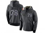 Indianapolis Colts #78 Ryan Kelly Stitched Black Anthracite Salute to Service Player Performance Hoodie