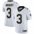 New Orleans Saints #3 Bobby Hebert White Vapor Untouchable Limited Player NFL Jersey