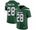 New York Jets #28 Curtis Martin Green Team Color Vapor Untouchable Limited Player Football Jersey