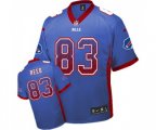 Buffalo Bills #83 Andre Reed Elite Royal Blue Drift Fashion Football Jersey