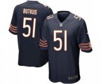 Chicago Bears #51 Dick Butkus Game Navy Blue Team Color Football Jersey