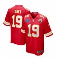 Kansas City Chiefs #19 Kadarius Toney Nike Red Super Bowl LVII Limited Jersey