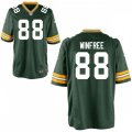 Green Bay Packers #88 Juwann Winfree Nike Green Vapor Limited Player Jersey
