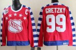 New York Rangers #99 Wayne Gretzky Red CCM 75Th All Star NHL Jerseys For Wholesale