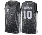 San Antonio Spurs #10 Dennis Rodman Swingman Camo NBA Jersey - City Edition