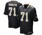 New Orleans Saints #71 Ryan Ramczyk Game Black Team Color Football Jersey