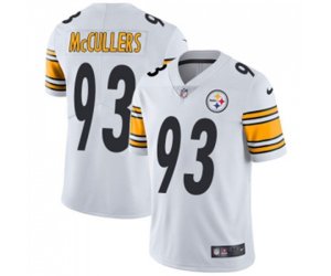 Pittsburgh Steelers #93 Dan McCullers White Vapor Untouchable Limited Player Football Jersey