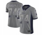 Dallas Cowboys #74 Bob Lilly Limited Gray Rush Drift Fashion NFL Jersey