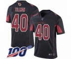 Arizona Cardinals #40 Pat Tillman Limited Black Rush Vapor Untouchable 100th Season Football Jersey