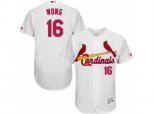 St. Louis Cardinals #16 Kolten Wong White Flexbase Authentic Collection MLB Jersey