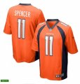 Denver Broncos #11 Diontae Spencer Nike Orange Vapor Untouchable Limited Jersey