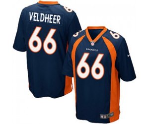 Denver Broncos #66 Jared Veldheer Game Navy Blue Alternate Football Jersey