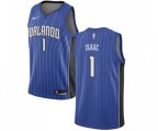 Orlando Magic #1 Jonathan Isaac Swingman Royal Blue Road NBA Jersey - Icon Edition