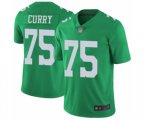 Philadelphia Eagles #75 Vinny Curry Limited Green Rush Vapor Untouchable Football Jersey