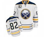 Reebok Buffalo Sabres #82 Nathan Beaulieu Authentic White Away NHL Jersey